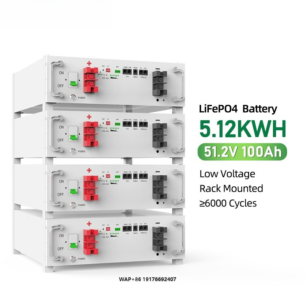 Energy Storage Rack - Greensun 51.2V 100Ah低電圧ラックマウント型ソーラーリチウムバッテリー（エネルギー貯蔵システム用）