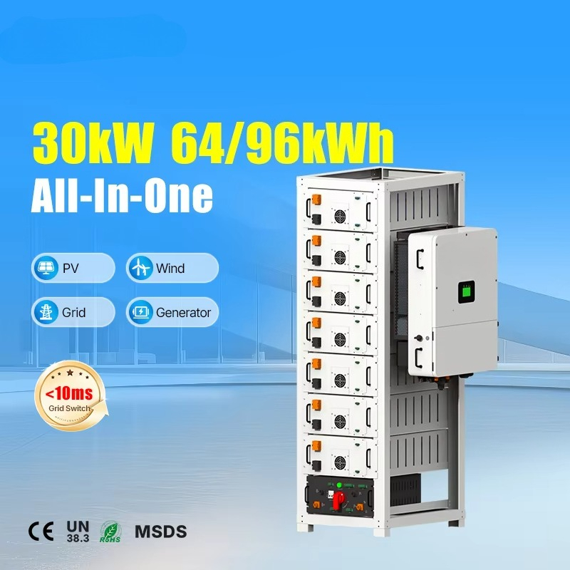 Energy Storage Rack - 高電圧ラックマウント一体型C&I ESS 64kWh 80kWh 96kWh 112kWh